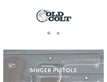 Tablet Screenshot of oldcolt.com